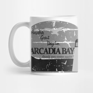 Arcadia bay B&W Mug